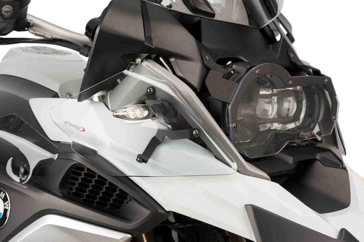 PUIG DEFLETTORE LATERALE SUPERIORE BMW R1200 GS 13-15 TRASPARENTE-USATO