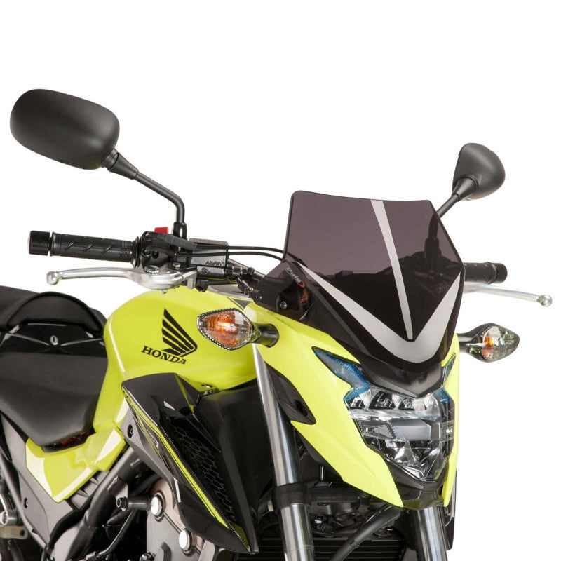 PUIG CUPOLINO NAKED N.G. SPORT PER HONDA CB500F 2016 FUME SCURO - OFFERTA