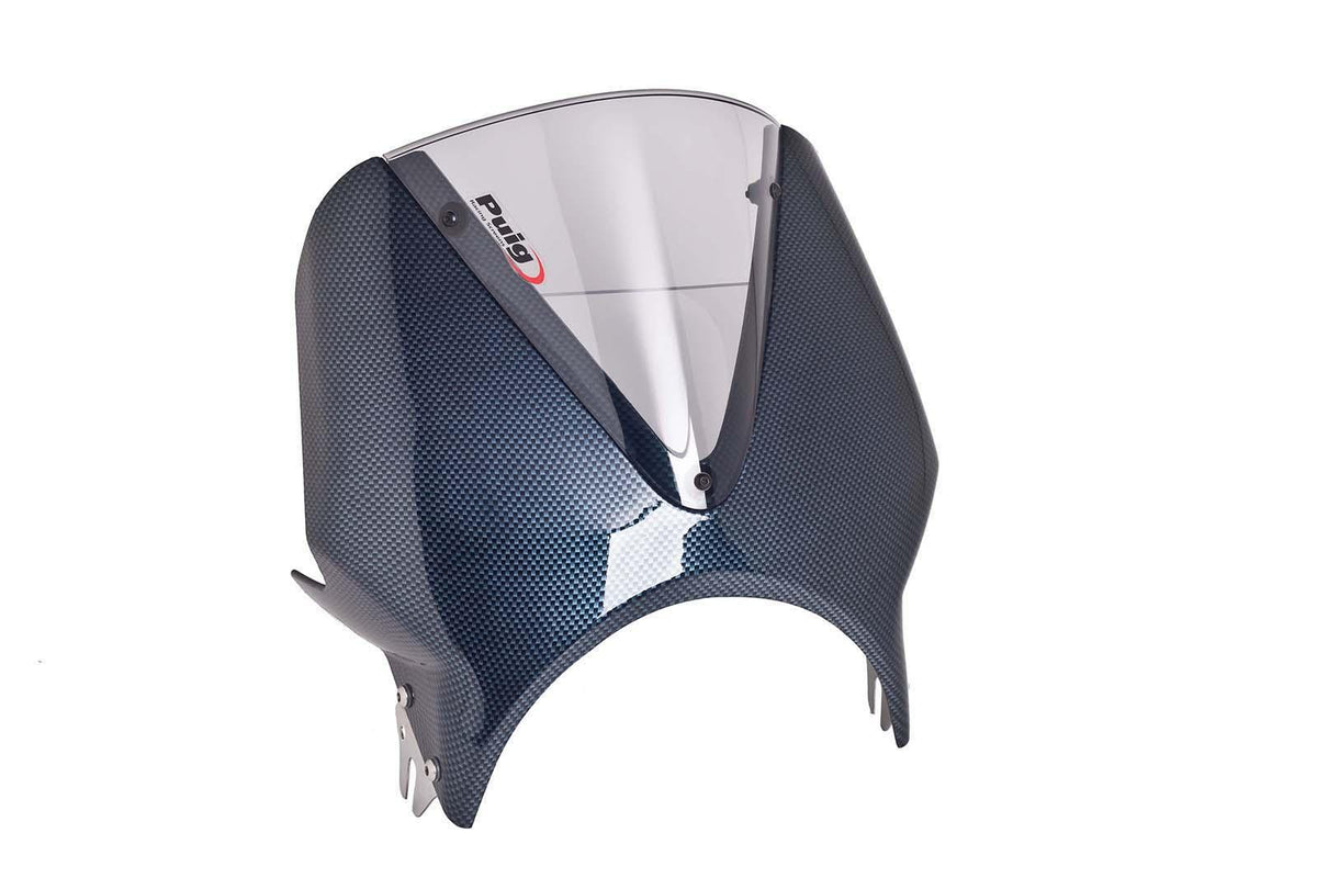 PUIG CUPOLINO UNIV. VISION PER SUZUKI GSX1400 05-06 CARBON-FUME CHIARO