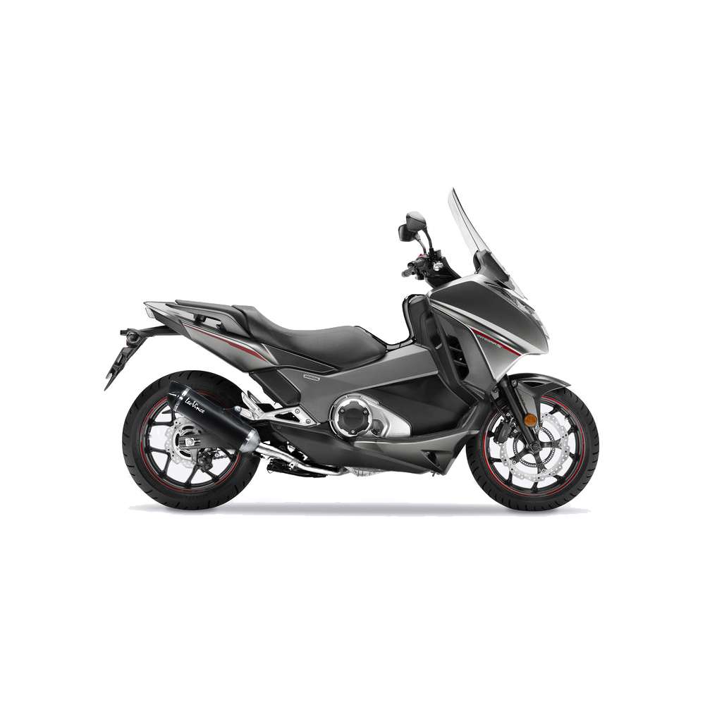 LEOVINCE TERMINALE SCARICO NERO PER HONDA NC750 S/DCT/ABS 16-20 INOX