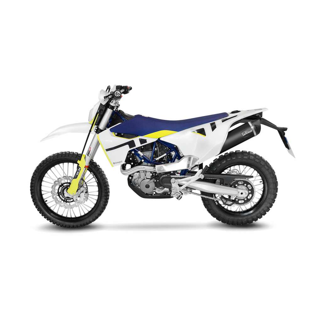 LEOVINCE TERMINALE SCARICO NERO PER HUSQVARNA 701 SUPERMOTO 21-24 INOX-COD.14074K