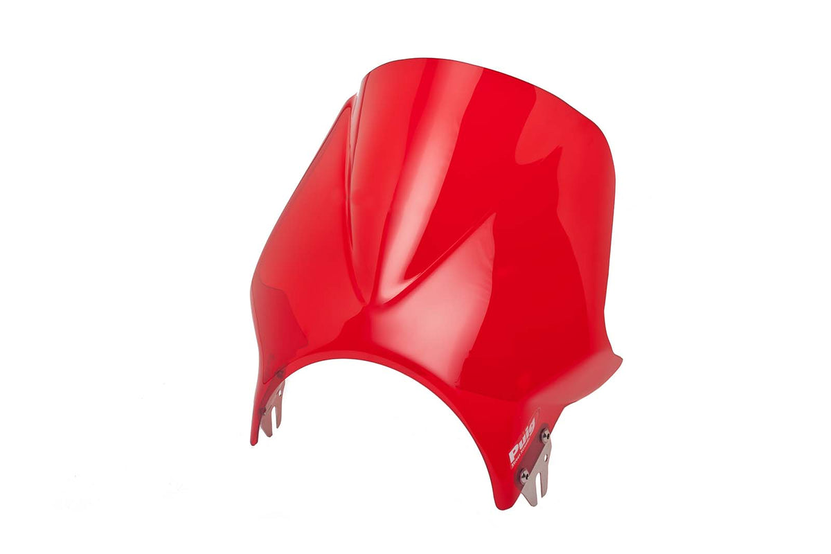 PUIG CUPOLINO UNIV. WINDY PER TRIUMPH THRUXTON 08-15 ROSSO