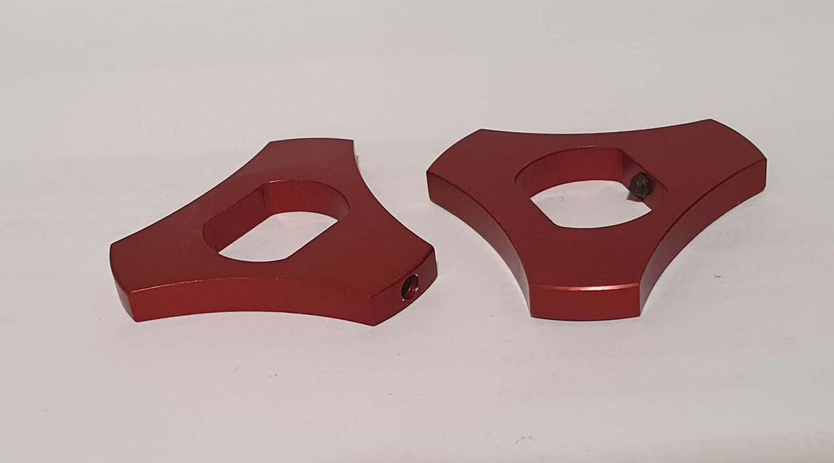 PUIG GHIERE DI REGOLAZIONE PRECARICO FORCELLA PER YAMAHA YZF-R6 2007 ROSSO-OFFERTA