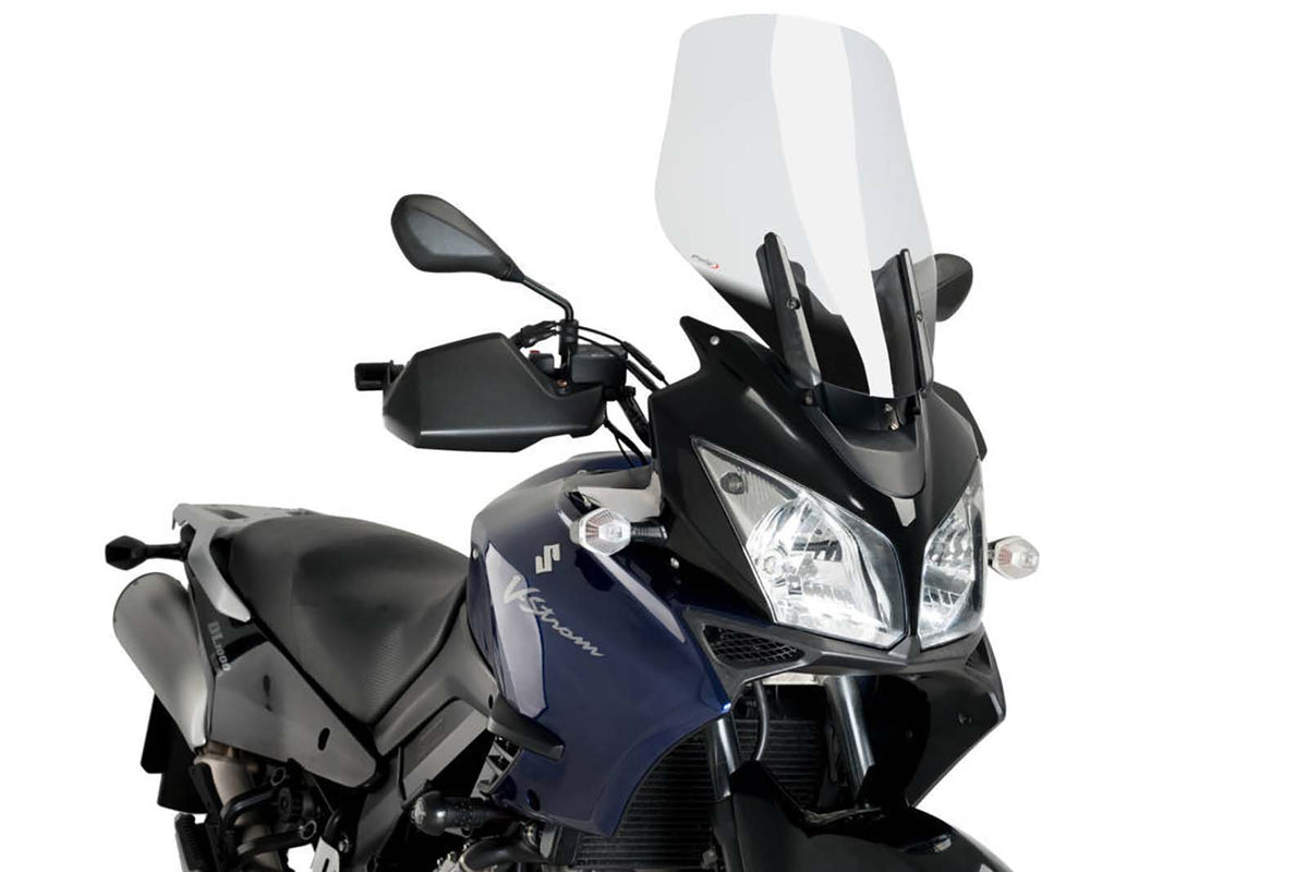 PUIG CUPOLINO TOURING PER KAWASAKI KLV1000 04-05 TRASPARENTE