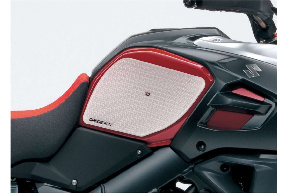 PUIG ADESIVO SERBATOIO SPECIFICO LATERALE PER SUZUKI DL1000 V-STROM 14-19 TRASPARENTE