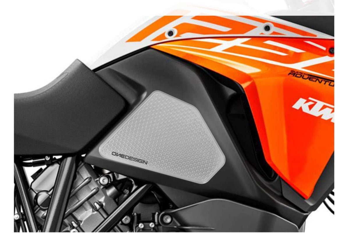 PUIG ADESIVO SERBATOIO SPECIFICO LATERALE PER KTM 1090 R ADVENTURE 21-23 TRASPARENTE
