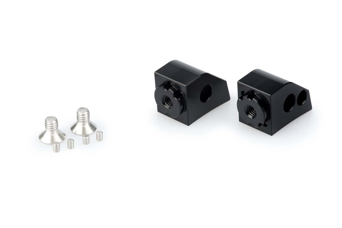 PUIG ADATTATORI POGG. REGOLABILI PASSEGGERO HONDA CB125R NEO SPORTS CAFE 24-25 NERO