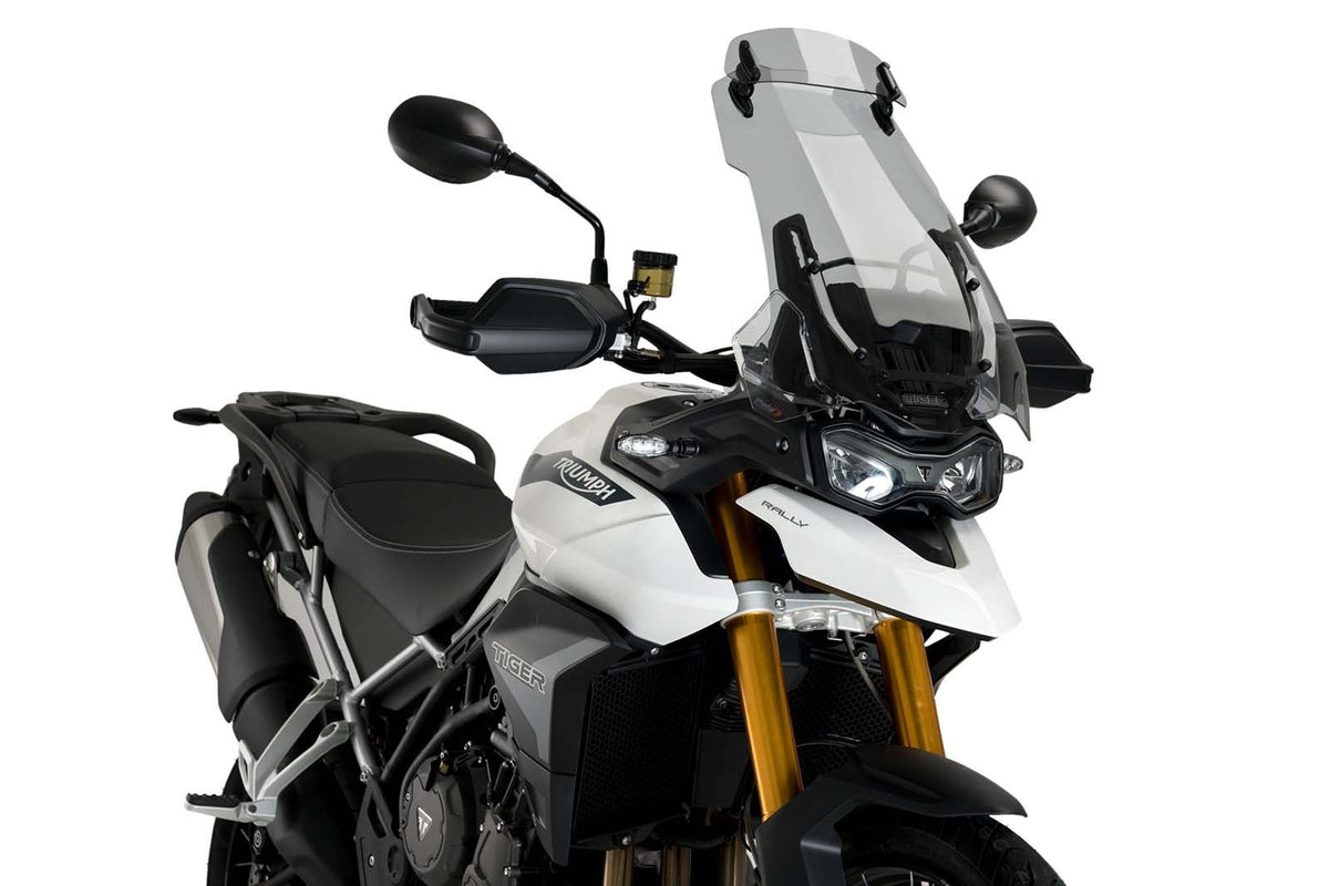 PUIG CUPOLINO TOURING-VISIERA PER TRIUMPH TIGER 900 GT RALLY ARAGON 2023 FUME CHIARO