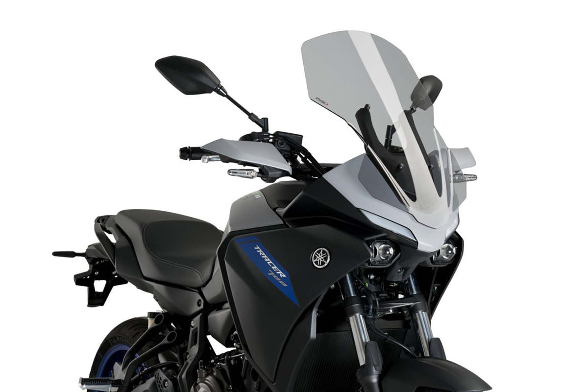 PUIG CUPOLINO TOURING PER YAMAHA TRACER 7 GT 21-24 FUME CHIARO