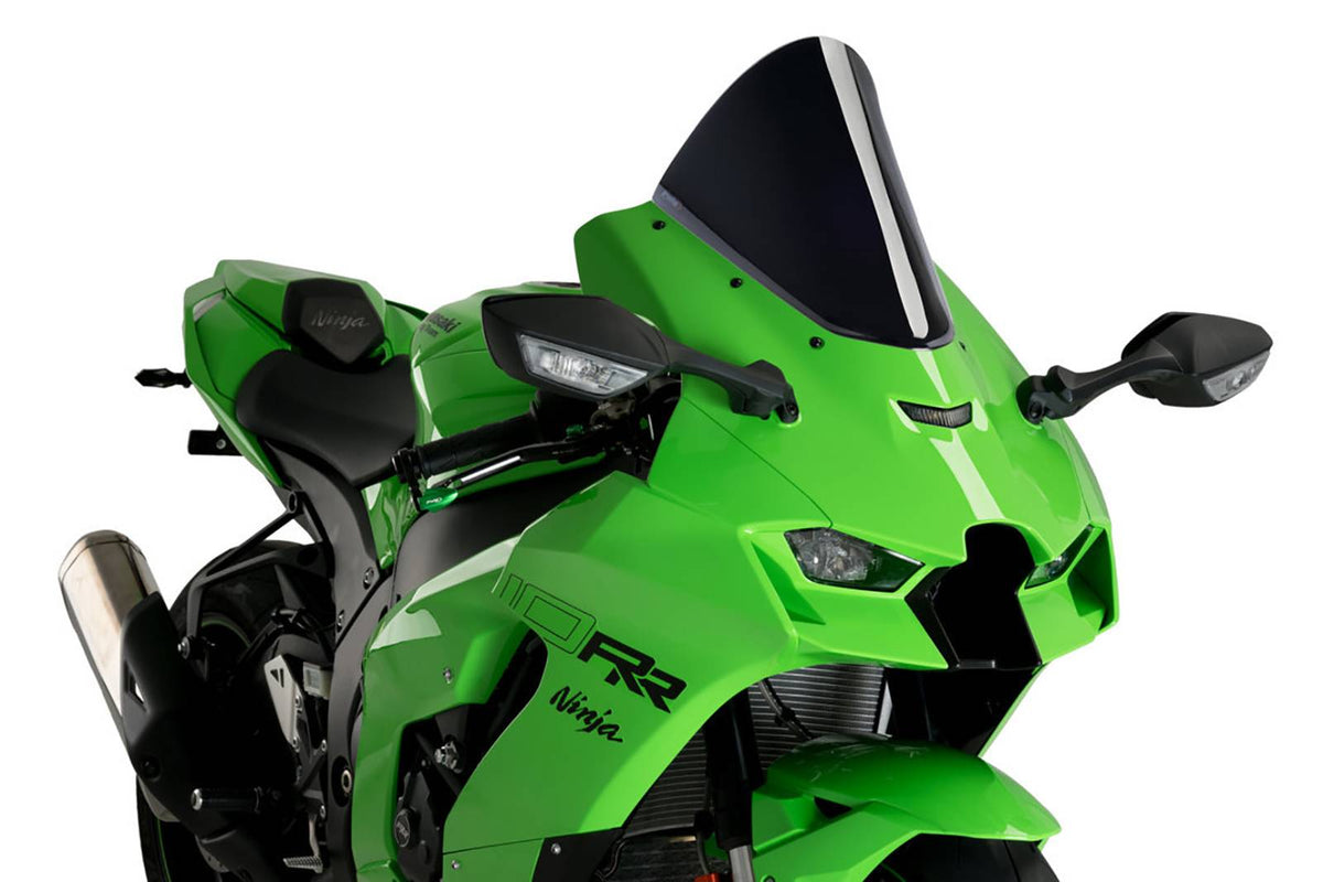 PUIG CUPOLINO R-RACER PER KAWASAKI ZX-10R 21-25 NERO