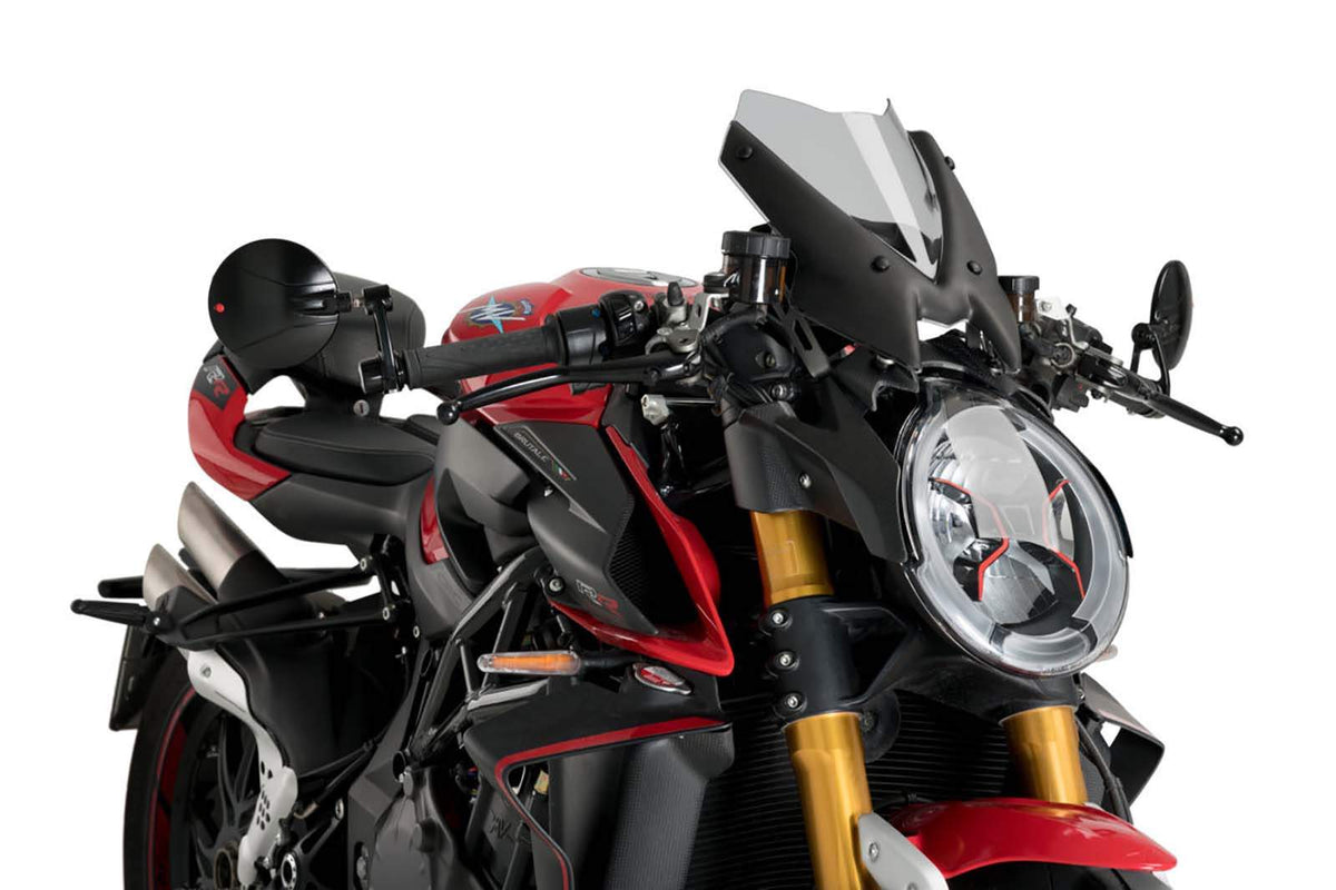 PUIG CUPOLINO NAKED N.G. SPORT PER MV AGUSTA BRUTALE 1000 RS 19-25 FUME CHIARO