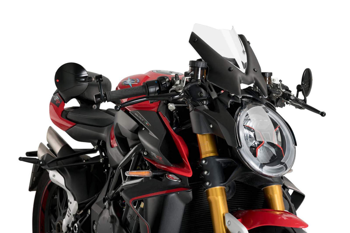 PUIG CUPOLINO NAKED N.G. SPORT PER MV AGUSTA BRUTALE 1000 RR 19-25 TRASPARENTE