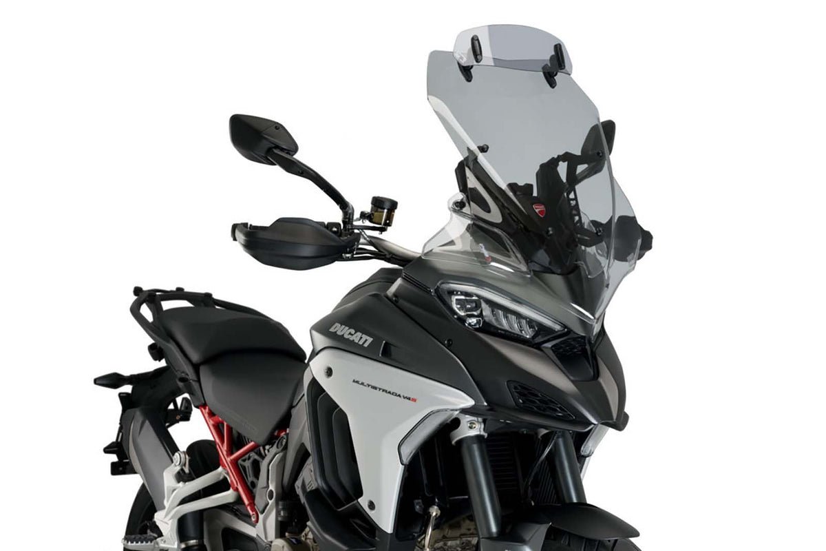 PUIG CUPOLINO TOURING-VISIERA PER DUCATI MULTISTRADA V4 RS 2025 FUME CHIARO