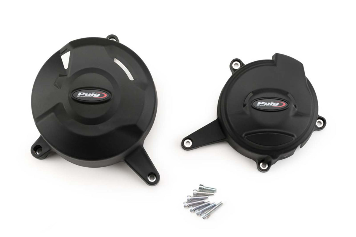 PUIG PROTEZIONE CARTER MOTORE PER DUCATI STREETFIGHTER V4 20-22 NERO
