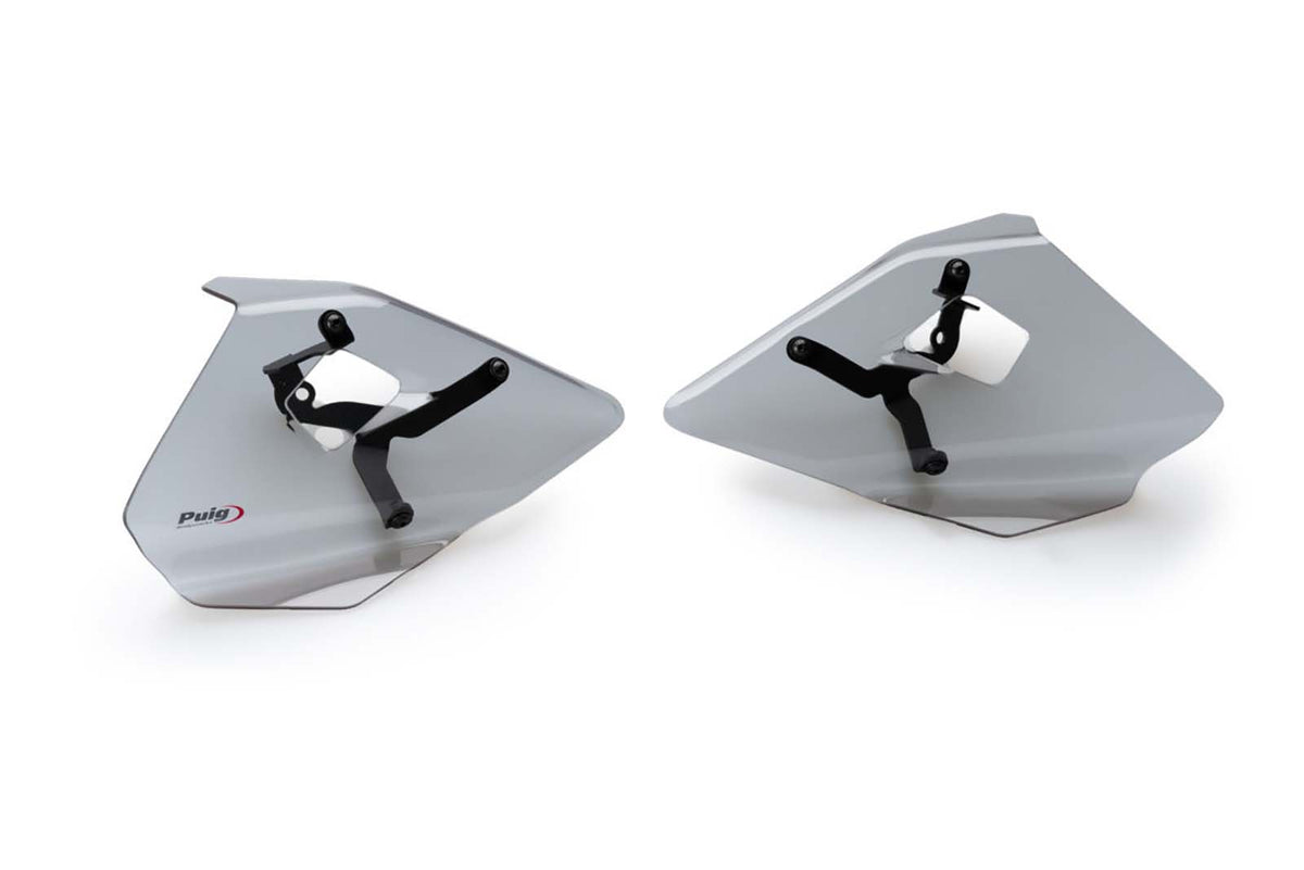 PUIG DEFLETTORE LATERALE SUPERIORE PER BMW F850 GS 18-23 FUME CHIARO