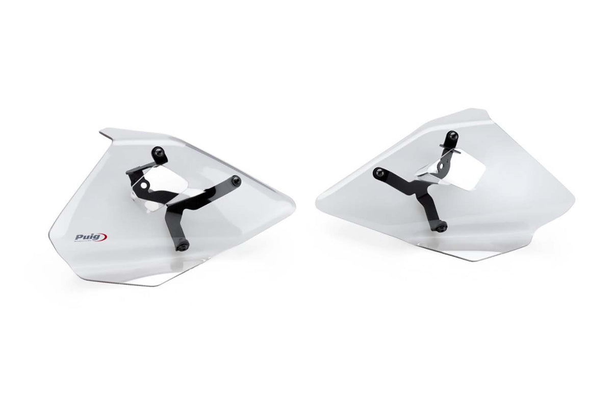 PUIG DEFLETTORE LATERALE SUPERIORE PER BMW F850 GS 18-23 TRASPARENTE