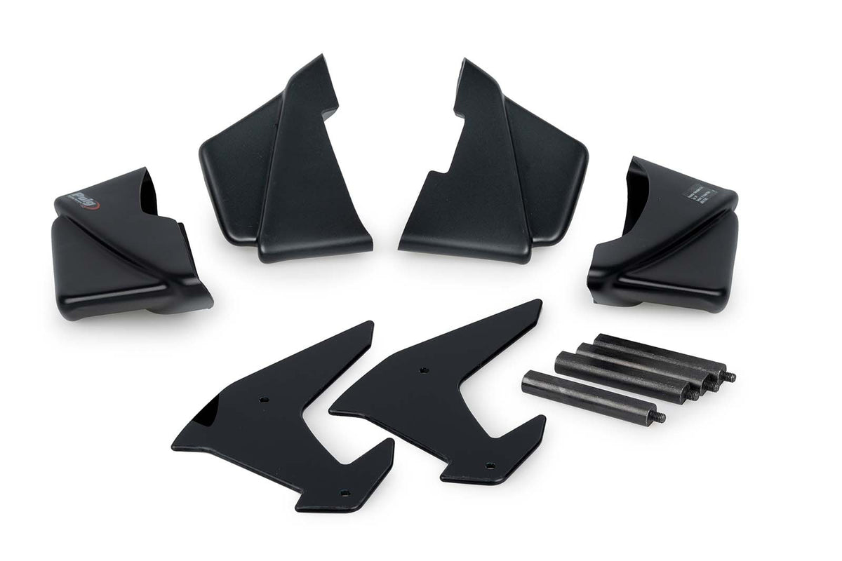 PUIG SPOILER LATERALE DOWNFORCE NAKED KAWASAKI Z H2 2020 NERO
