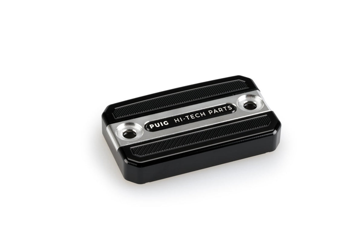 PUIG TAPPO SERBATOIO ANTERIORE PER FLUIDO FRIZIONE PER DUCATI SCRAMBLER 1100 TRIBUTE PRO 22-23 SILVER