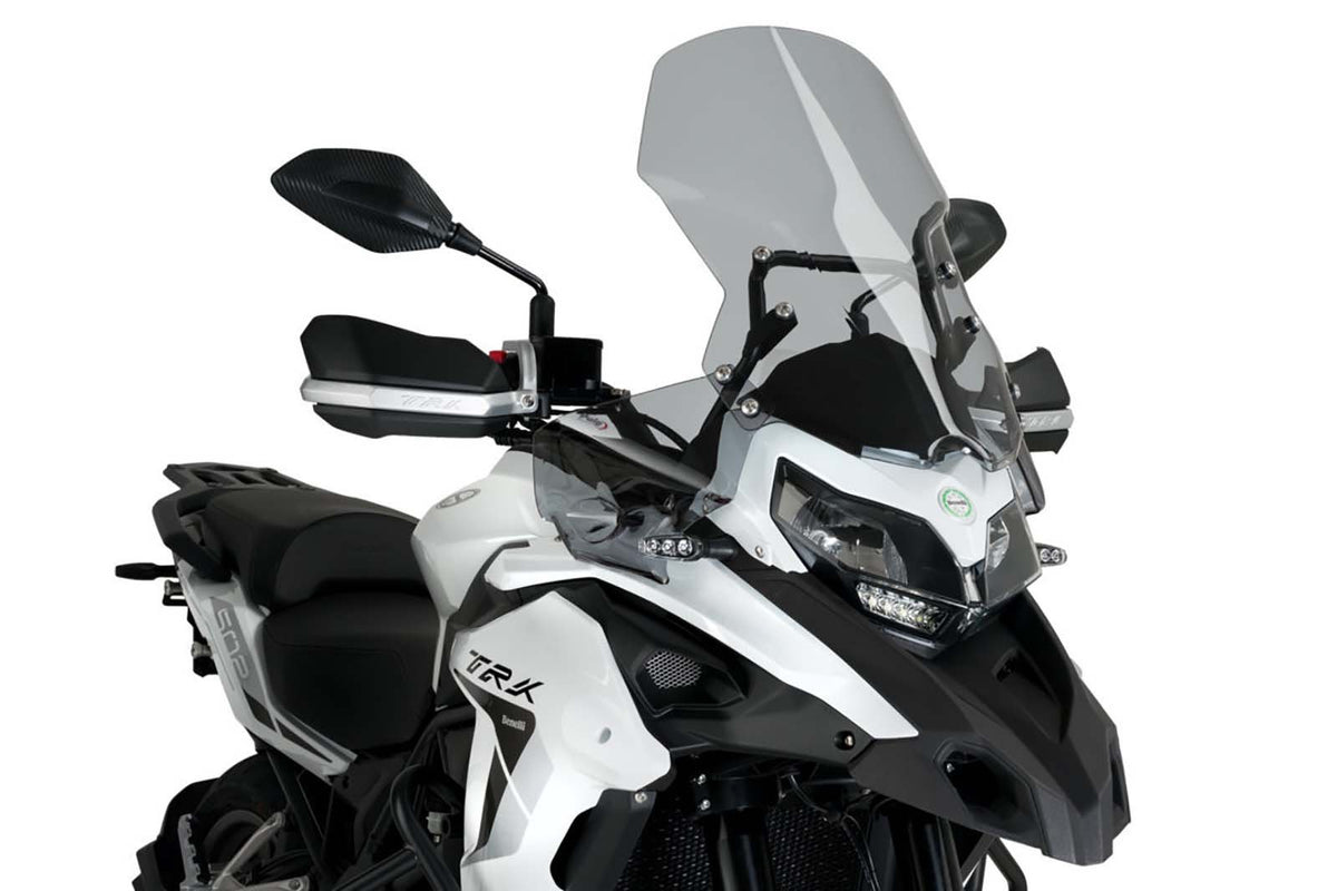 PUIG DEFLETTORI ANTERIORI MAGGIORATI BENELLI TRK 502 16-20 FUME CHIARO