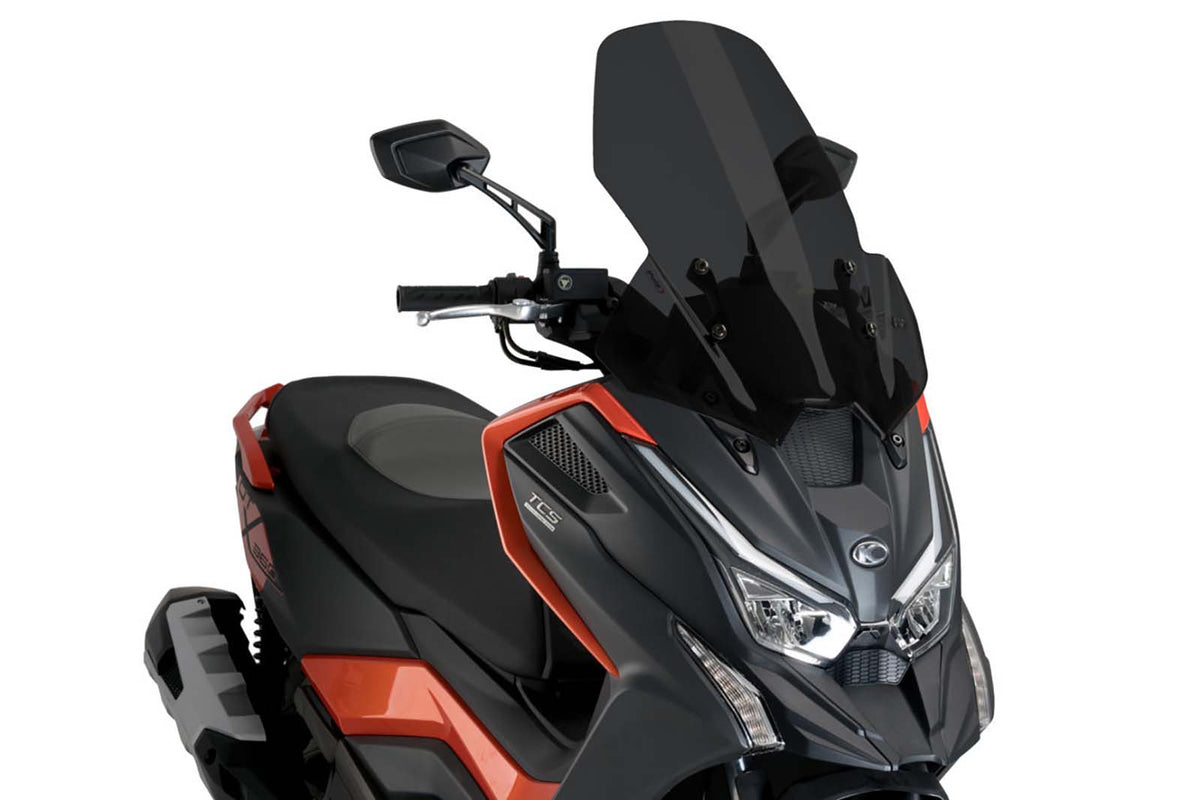 PUIG CUPOLINO V-TECH LINE TOURING PER KYMCO DTX 125 22-25 FUME SCURO