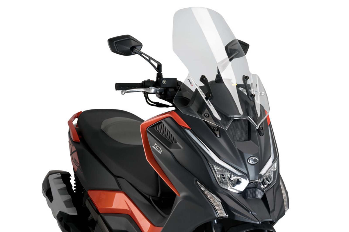 PUIG CUPOLINO V-TECH LINE TOURING PER KYMCO DTX 350 22-25 TRASPARENTE