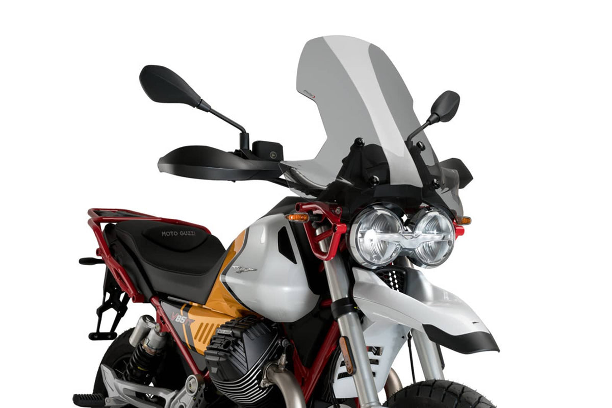 PUIG CUPOLINO TOURING PER MOTO GUZZI V85 TT TRAVEL 21-23 FUME CHIARO