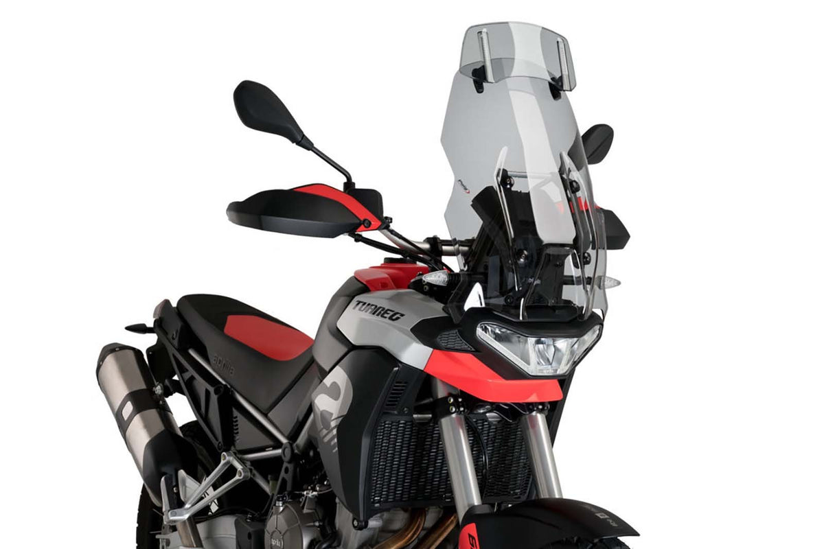 PUIG CUPOLINO TOURING-VISIERA PER APRILIA TUAREG 660 RALLY 2025 FUME CHIARO