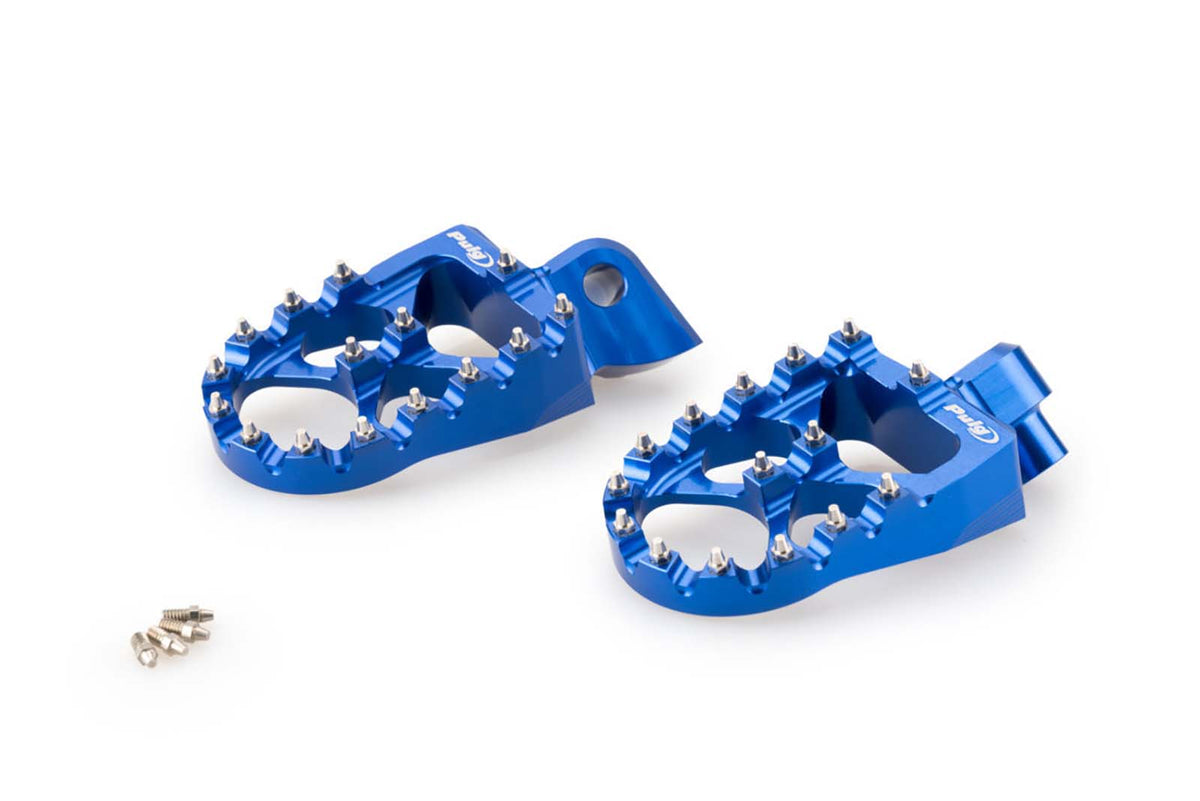 PUIG POGGIAPIEDI OFF-ROAD PER YAMAHA XT1200Z SUPER TENERE 17-20 BLU