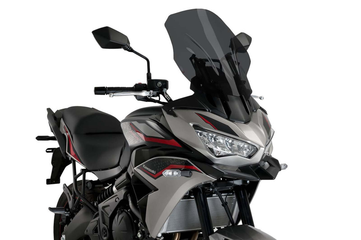 PUIG CUPOLINO TOURING PER KAWASAKI VERSYS 650 2025 FUME SCURO