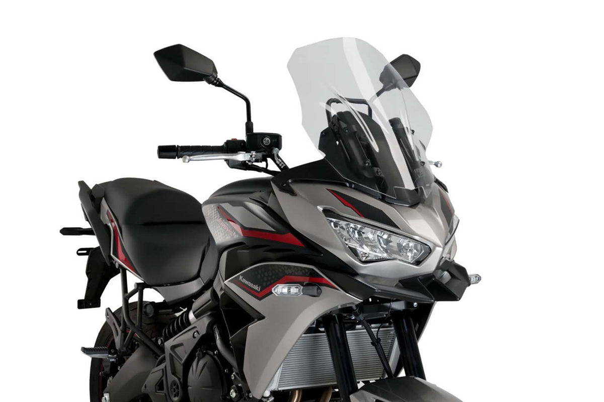 PUIG CUPOLINO TOURING PER KAWASAKI VERSYS 650 2025 TRASPARENTE