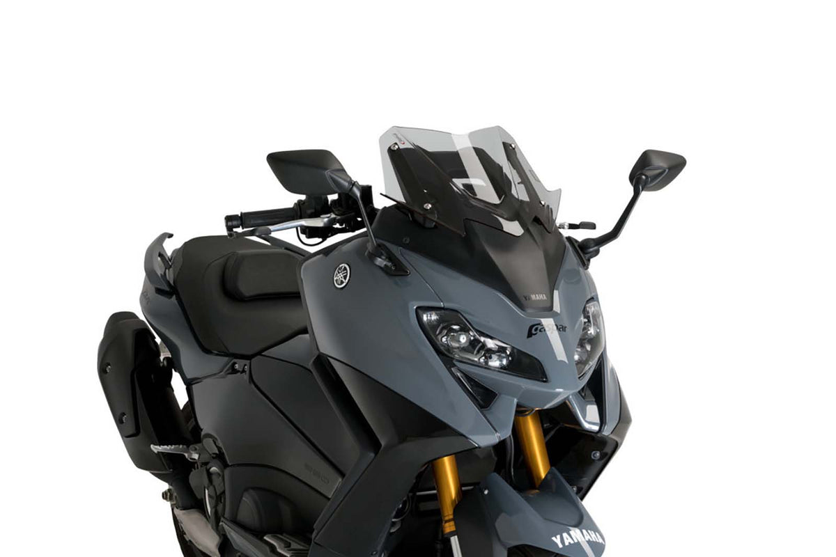 PUIG CUPOLINO V-TECH LINE SPORT PER YAMAHA T-MAX 560 MAX TECH 2025 FUME CHIARO