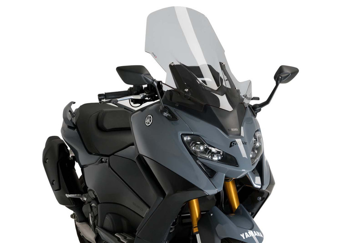 PUIG CUPOLINO V-TECH LINE TOURING PER YAMAHA T-MAX 560 2025 FUME CHIARO
