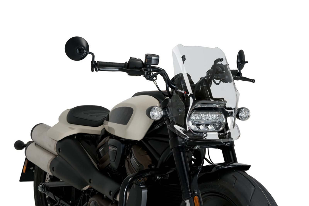 PUIG CUPOLINO NAKED N.G. SPORT PER HARLEY D. SPORTSTER S RH1250S 21-24 TRASPARENTE