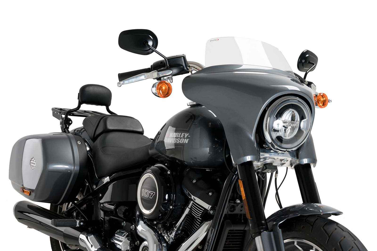 PUIG CUPOLINO HIGH-ROAD SPORT PER HARLEY D. SOFTAIL SPORT GLIDE FLSB 18-24 TRASPARENTE