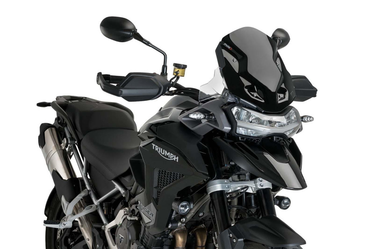 PUIG CUPOLINO SPORT PER TRIUMPH TIGER 1200 GT EXPLORER 22-25 NERO