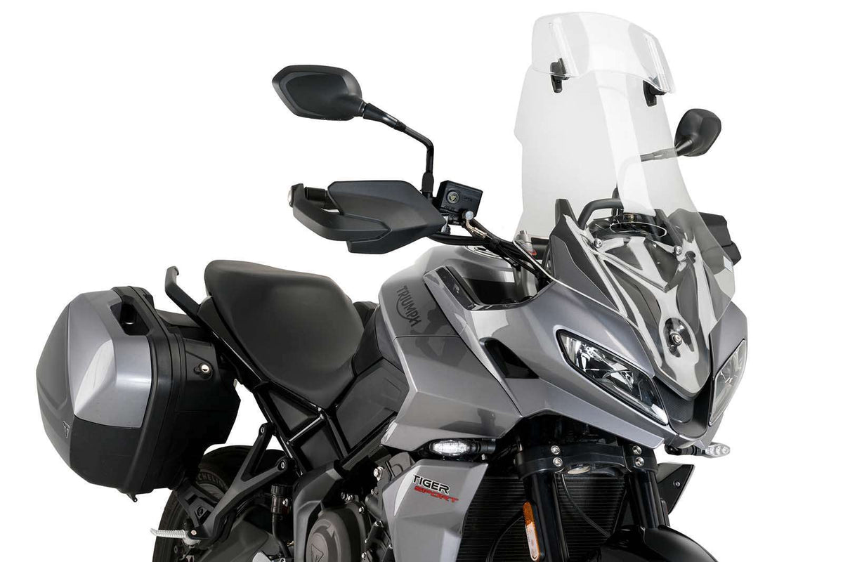 PUIG CUPOLINO TOURING-VISIERA PER TRIUMPH TIGER 660 SPORT 2025 TRASPARENTE