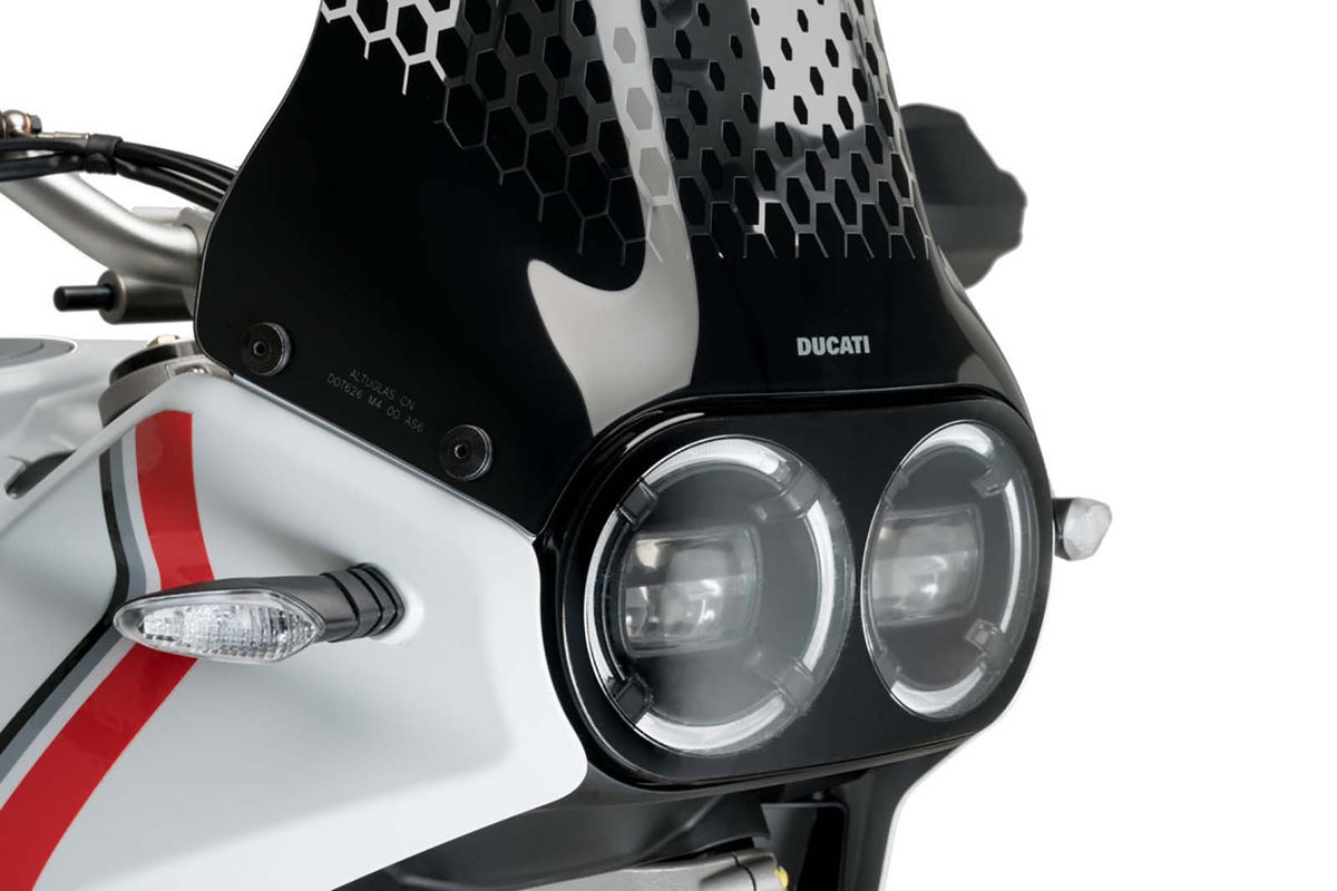 PUIG ADESIVO PROTEZIONE FARO DUCATI DESERT X RALLY 24-25 TRASPARENTE