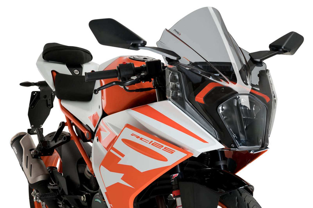 PUIG CUPOLINO Z-RACING PER KTM RC125 22-24 FUME CHIARO