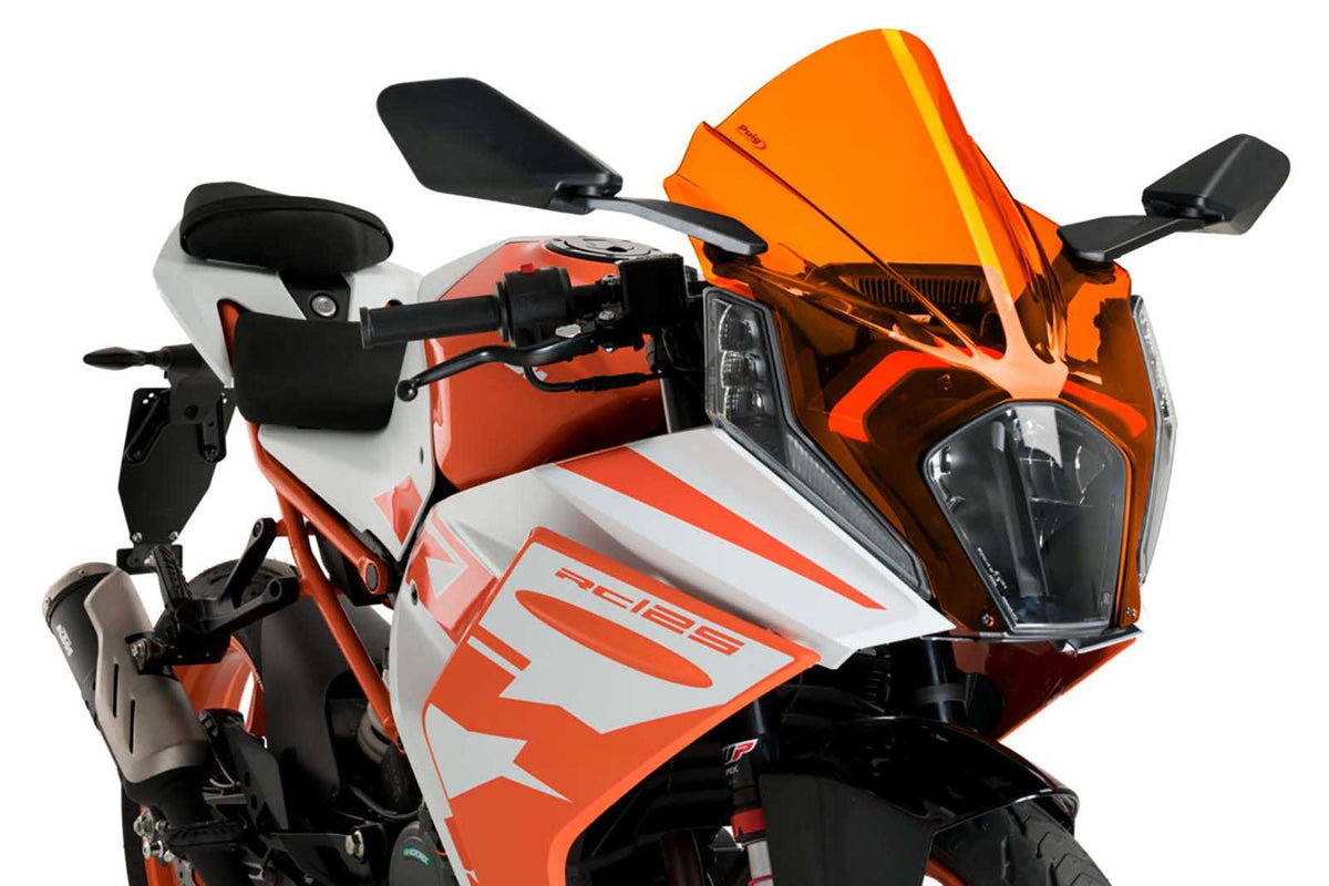 PUIG CUPOLINO Z-RACING PER KTM RC125 22-24 ARANCIONE