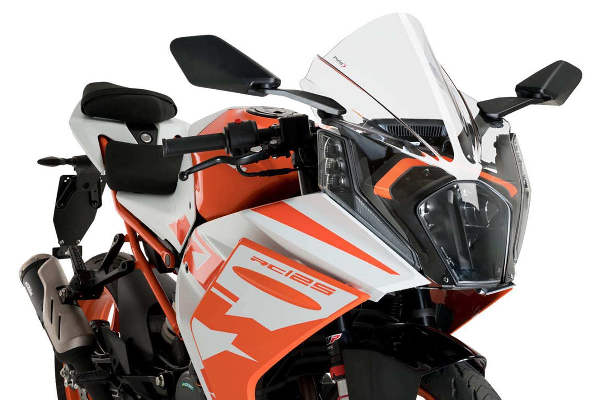PUIG CUPOLINO Z-RACING PER KTM RC125 22-24 TRASPARENTE