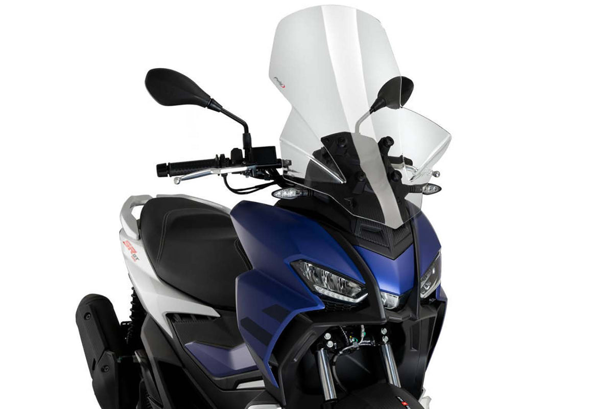 PUIG CUPOLINO V-TECH LINE TOURING PER APRILIA SR200 GT SPORT 22-25 TRASPARENTE