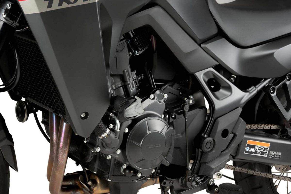 PUIG TAMPONI PARATELAIO MOD. R19 HONDA XL750 TRANSALP 23-24 NERO
