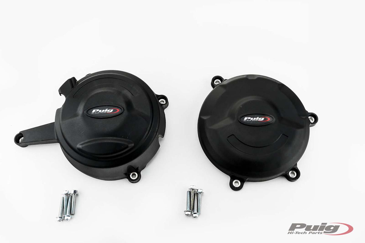 PUIG PROTEZIONE CARTER MOTORE TRACK PER CAMPIONATO PER DUCATI 1299 PANIGALE 15-17 NERO