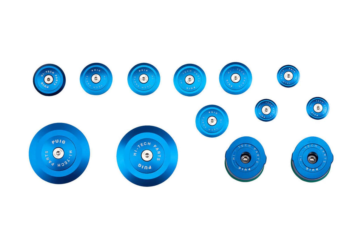 PUIG TAPPI TELAIO IN ALLUMINIO PER BMW R1250 R 23-25 BLU