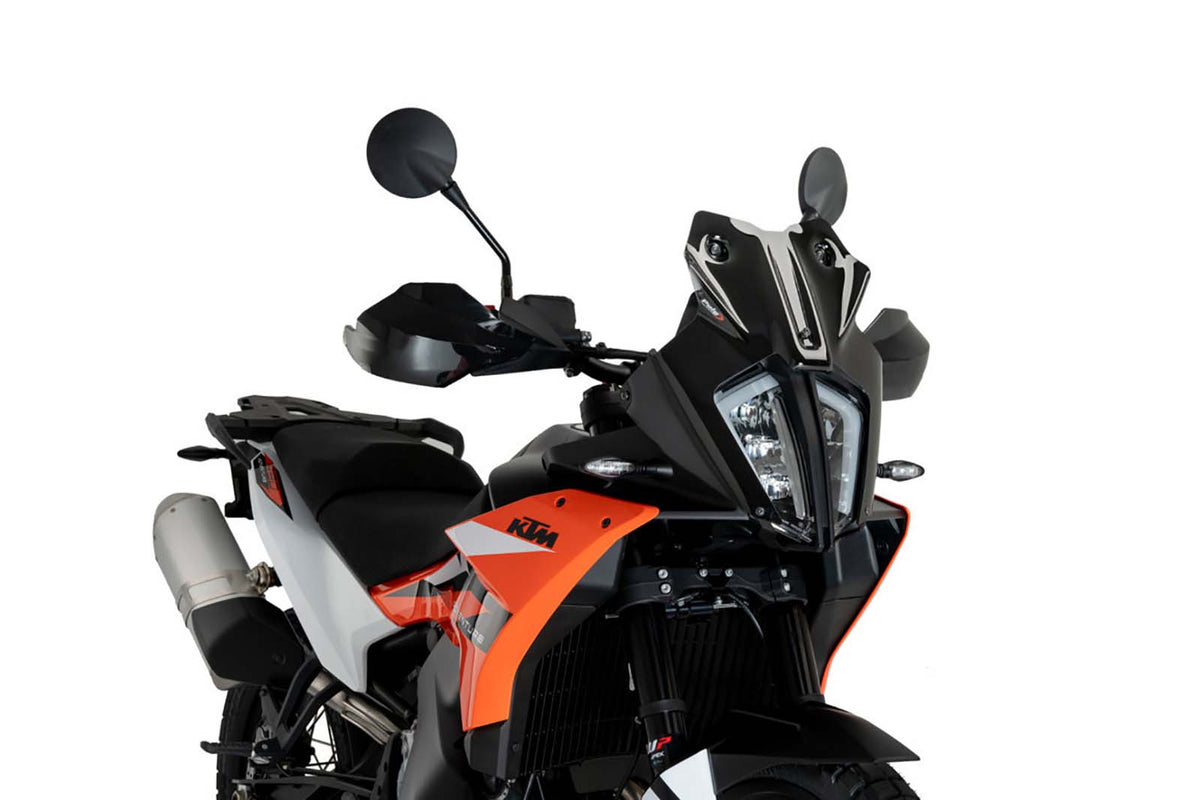 PUIG CUPOLINO SPORT PER KTM 890 R ADVENTURE 23-25 NERO