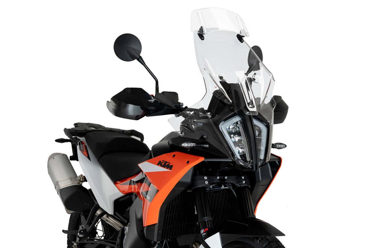PUIG CUPOLINO TOURING-VISIERA PER KTM 890 L ADVENTURE 2023 TRASPARENTE