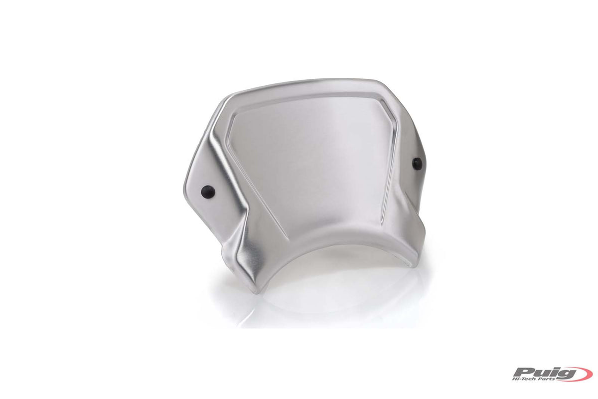 PUIG CARENATURA FRONTALE IN ALLUMINIO HONDA CL 500 23-25 SILVER