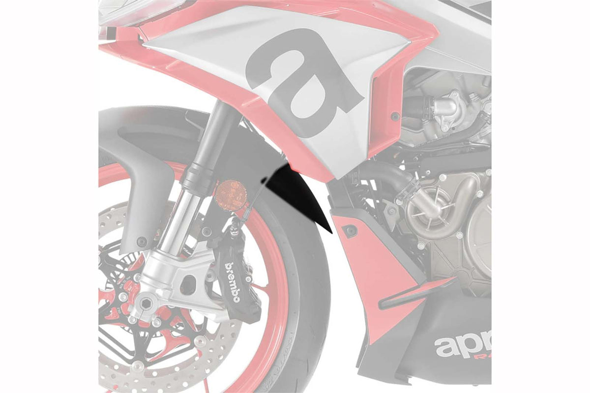 PUIG ESTENSIONE PARAFANGO ANTERIORE APRILIA TUONO V4 FACTORY 21-24 NERO OPACO