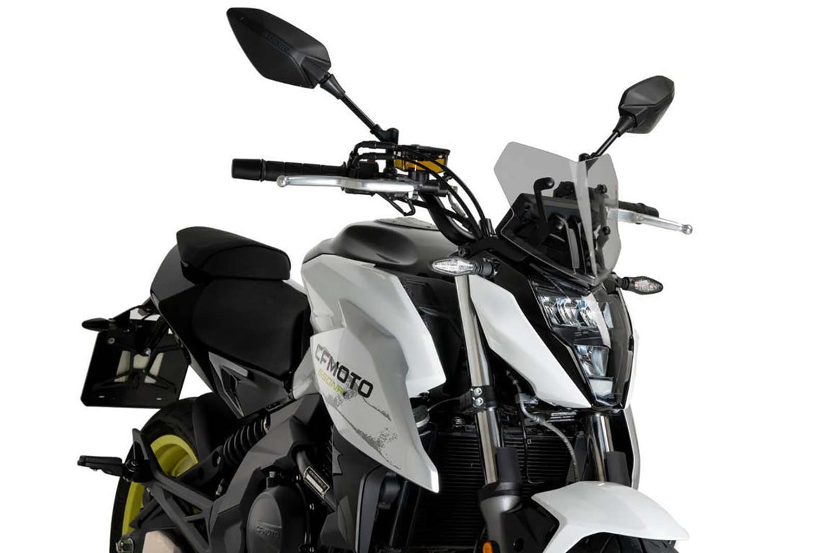 PUIG CUPOLINO NAKED N.G. SPORT PER CFMOTO 650 NK 21-25 FUME CHIARO