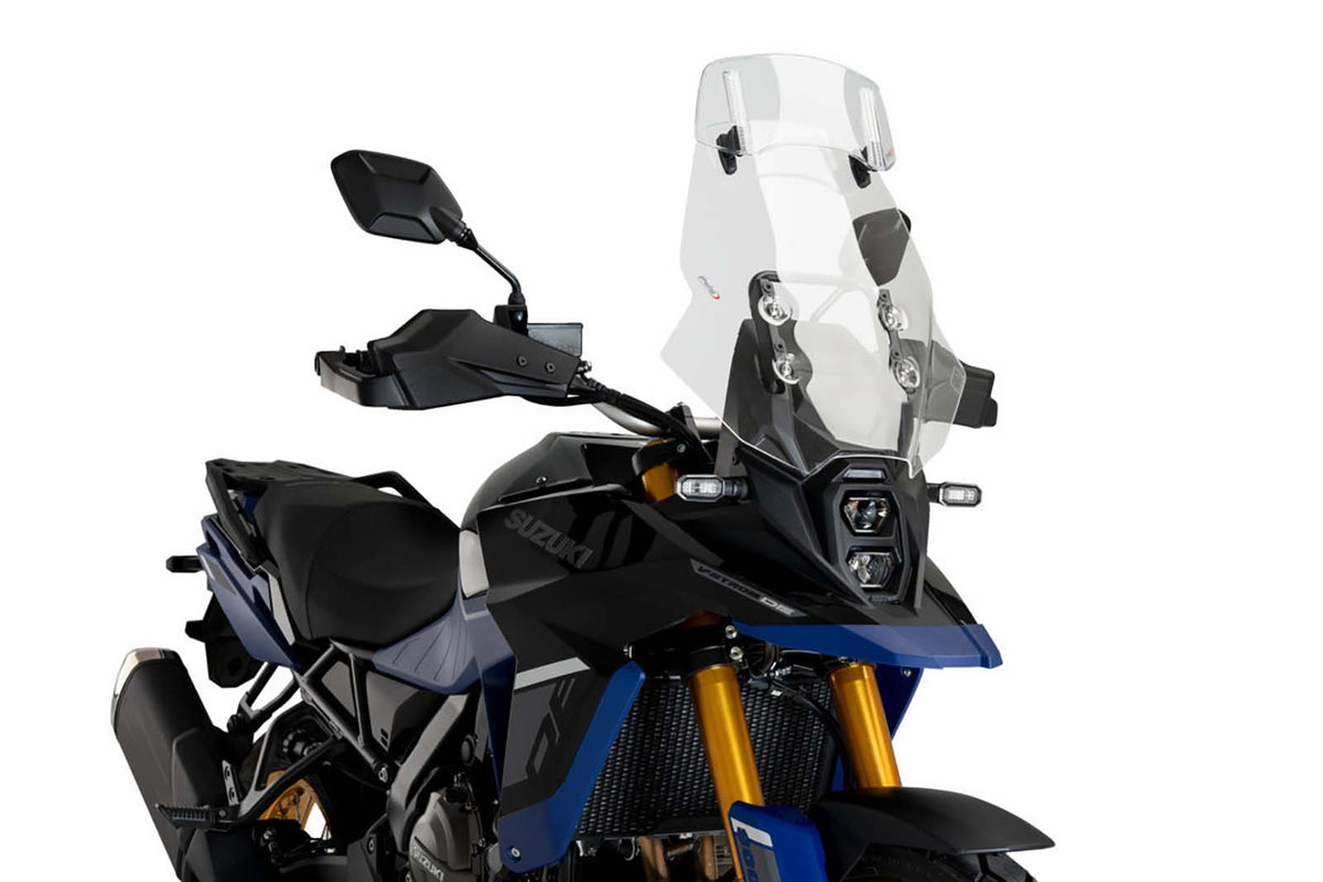PUIG CUPOLINO TOURING-VISIERA PER SUZUKI DL800 V-STROM TECH 23-24 TRASPARENTE